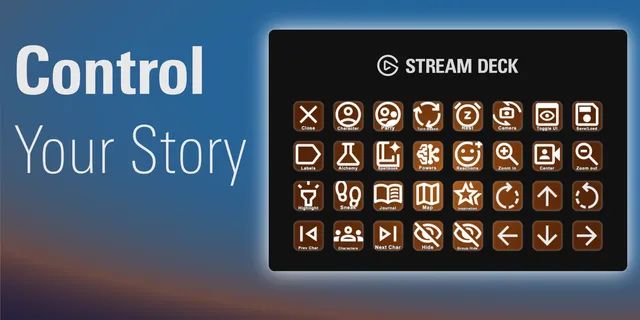 BG3 Keys Stream Deck profile