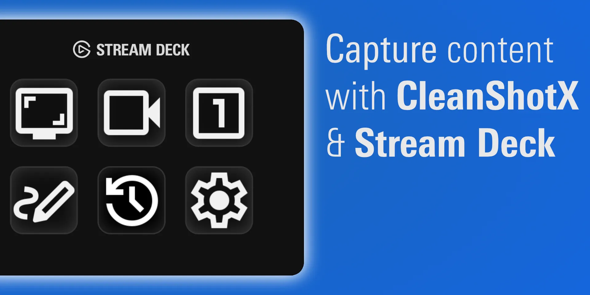 CleanShot Connect is a powerful Stream Deck plugin designed to seamlessly integrate with the CleanShotX screen capture tool.