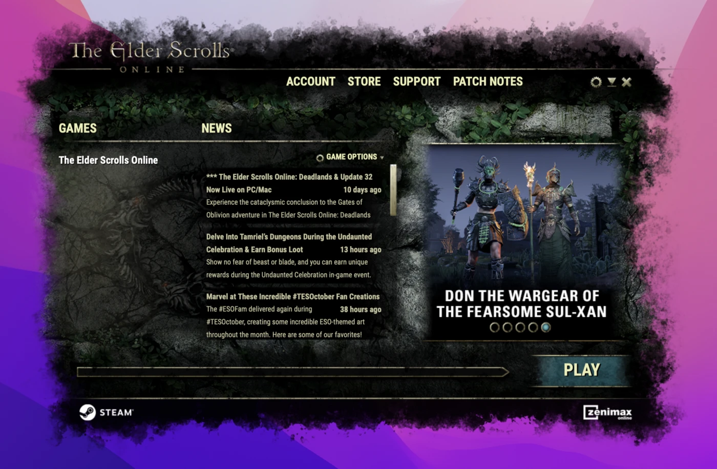 Elder Scrolls Online Launcher M1